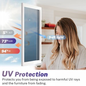 Residential Office Insulated Solar Control Window Film Sliver